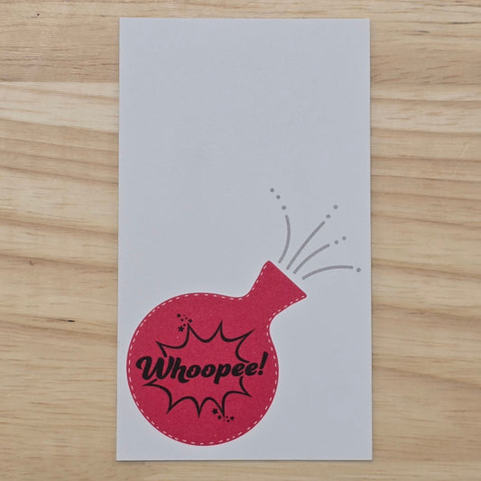 WHOOPEE GIFT TAG