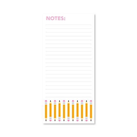 Pencil Notes List Pad