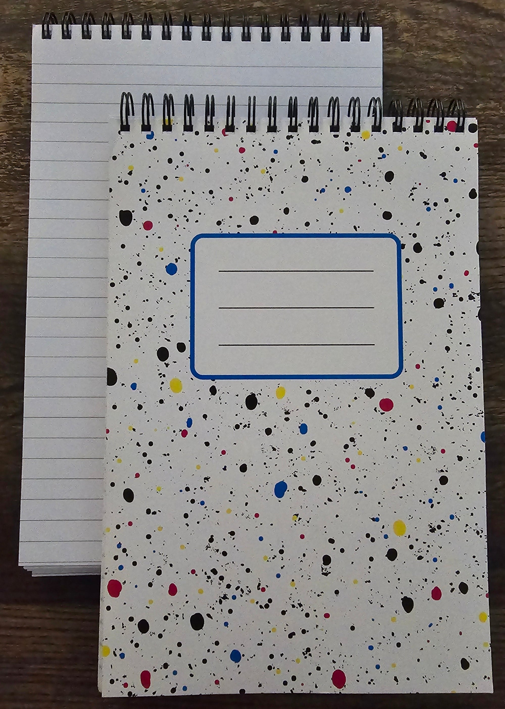 COLORFUL DOTS SPIRAL NOTEBOOK