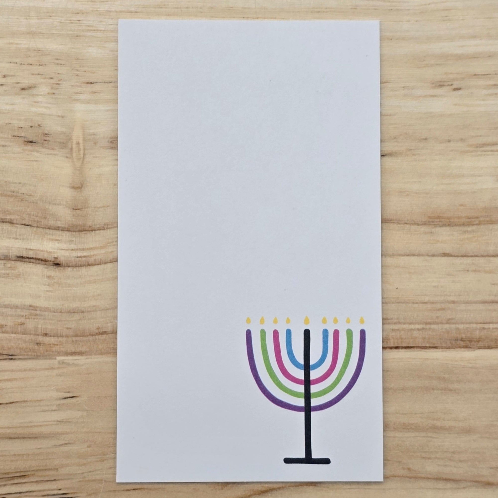 MENORAH GIFT TAG