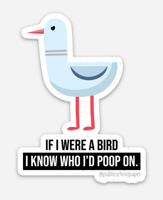 Pigeon Vinyl Sticker