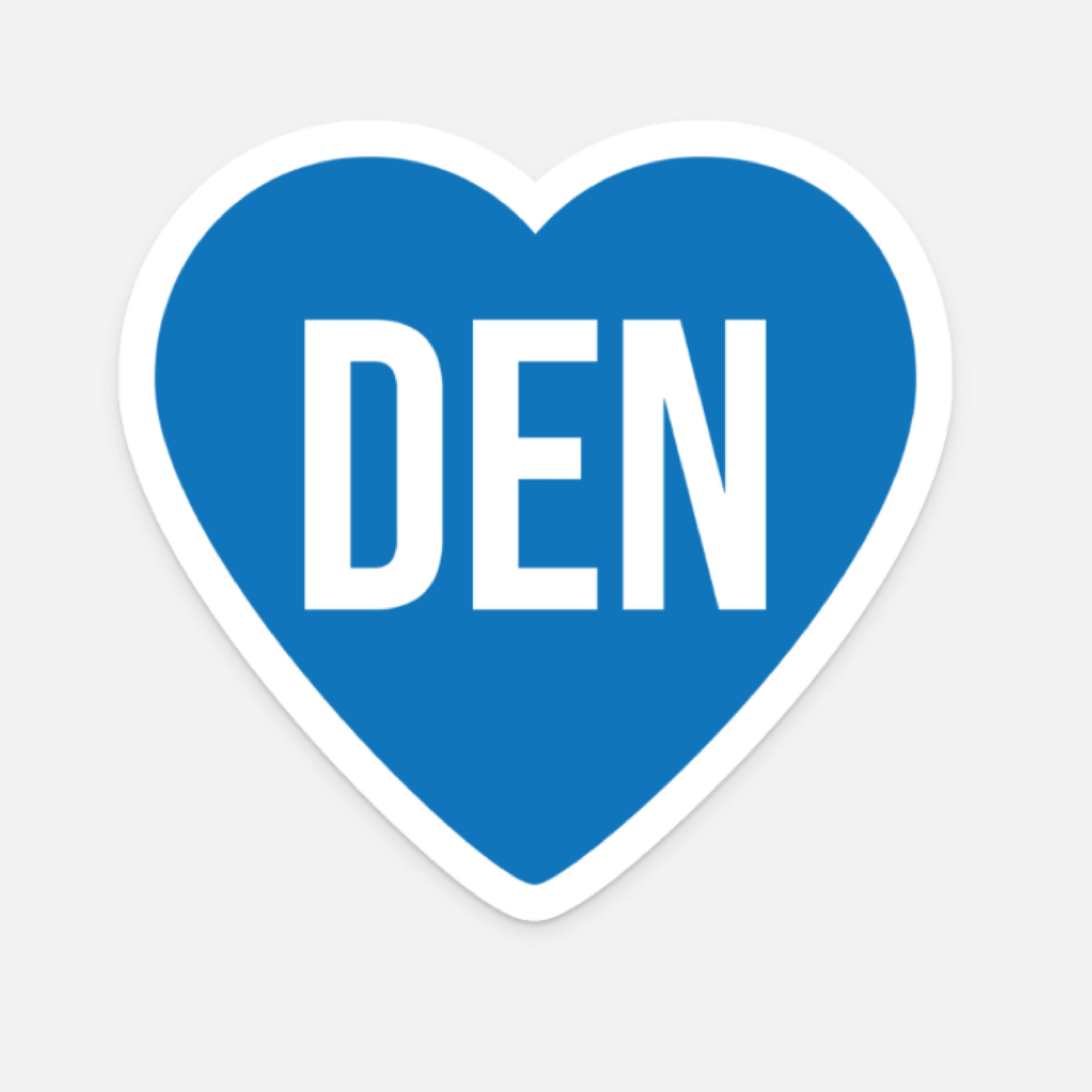 DEN - Denver Travel Sticker