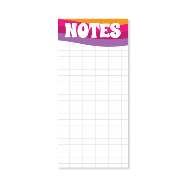 Wavy Notes List Pad