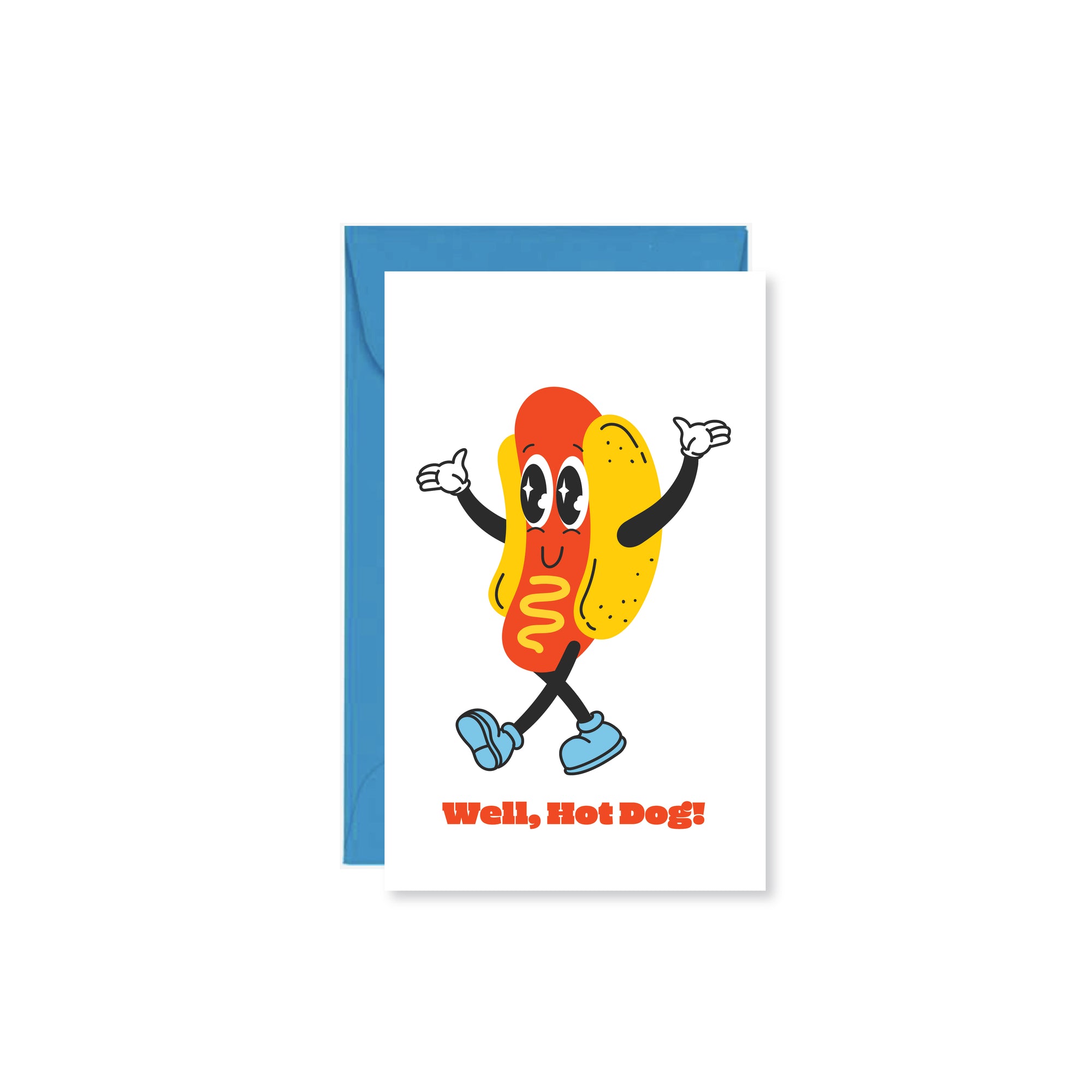 Hot Dog Mini Card