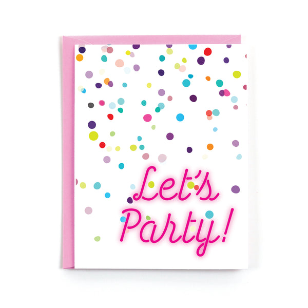 Lets Party Card