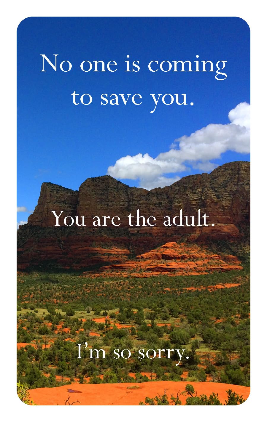 Disappointing Affirmations Deck: 52 Affirmation Cards