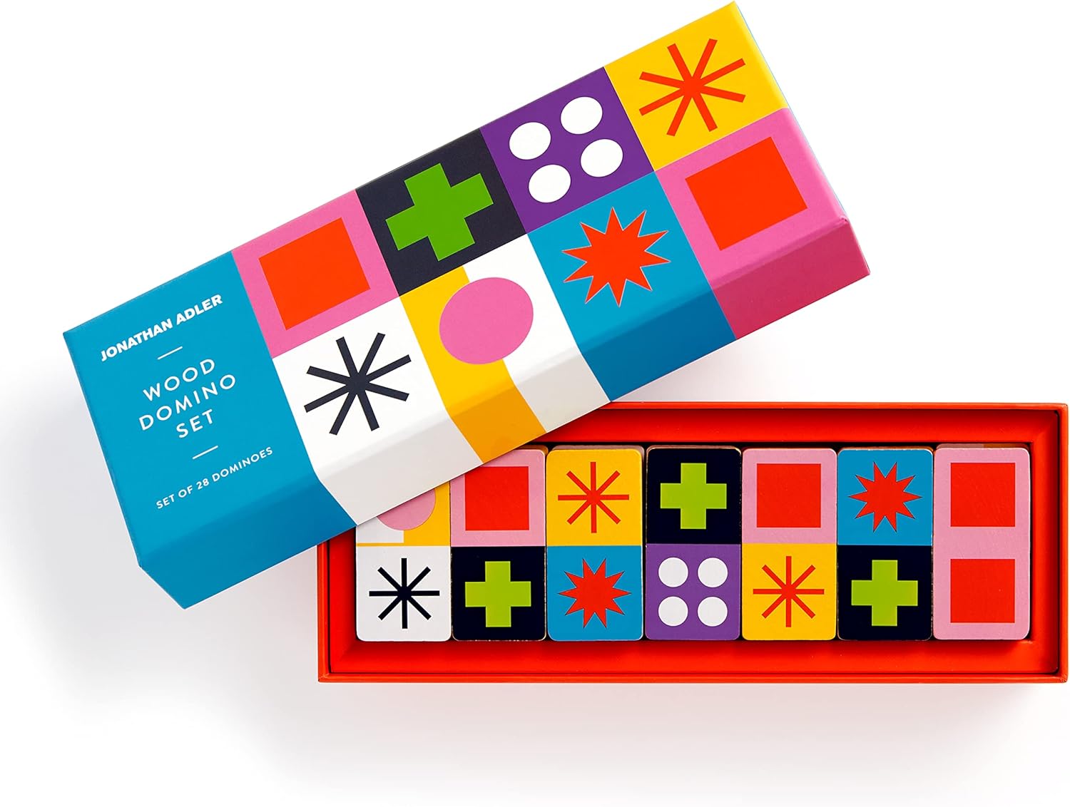 Jonathan Adler Helsinki Wood Domino Set