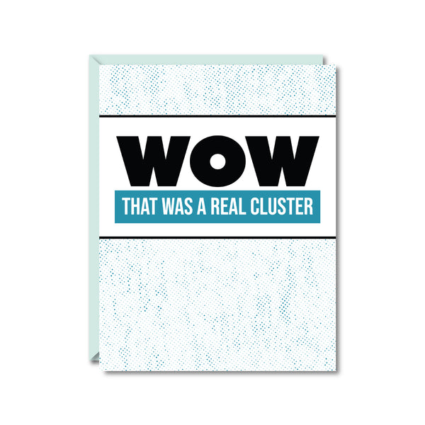 A Real Cluster Card