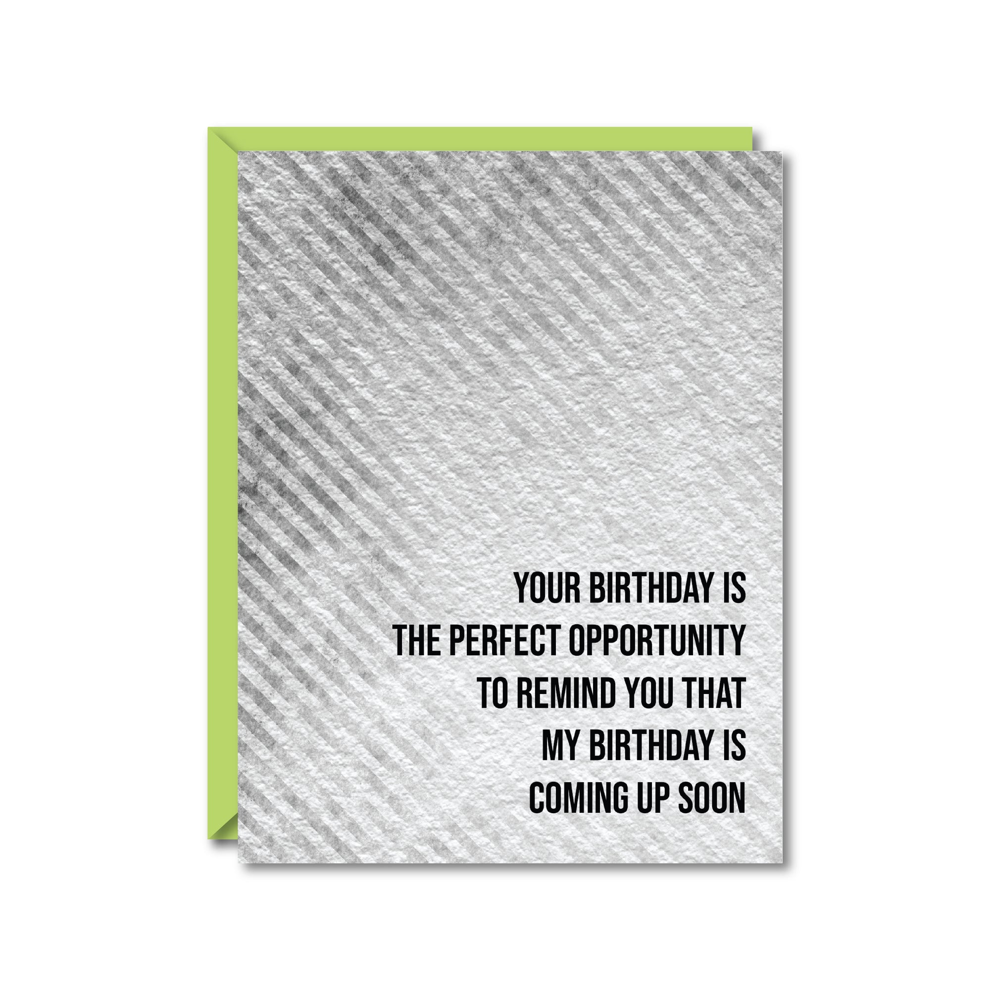 Birthday Opportunity Card