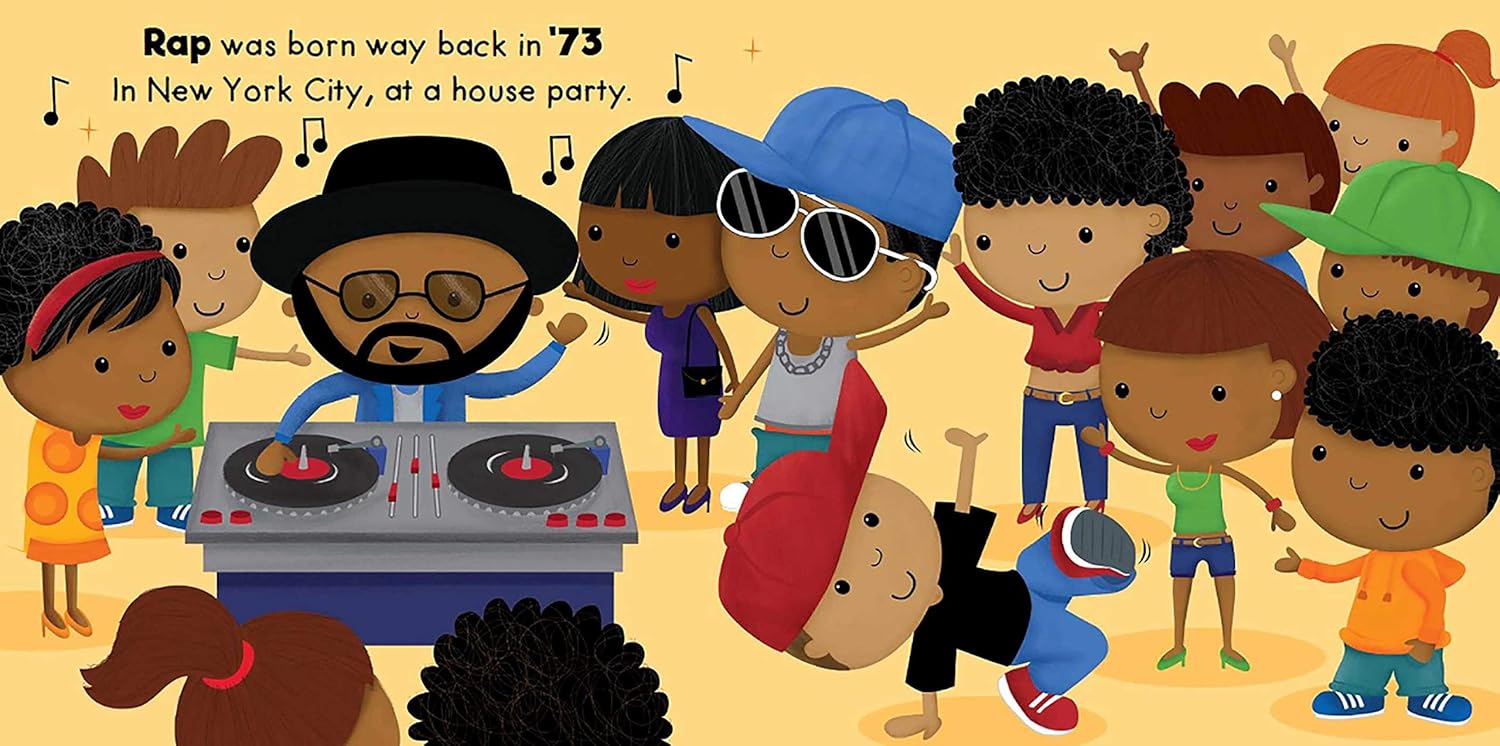 The Story of Rap - Children's Board Book