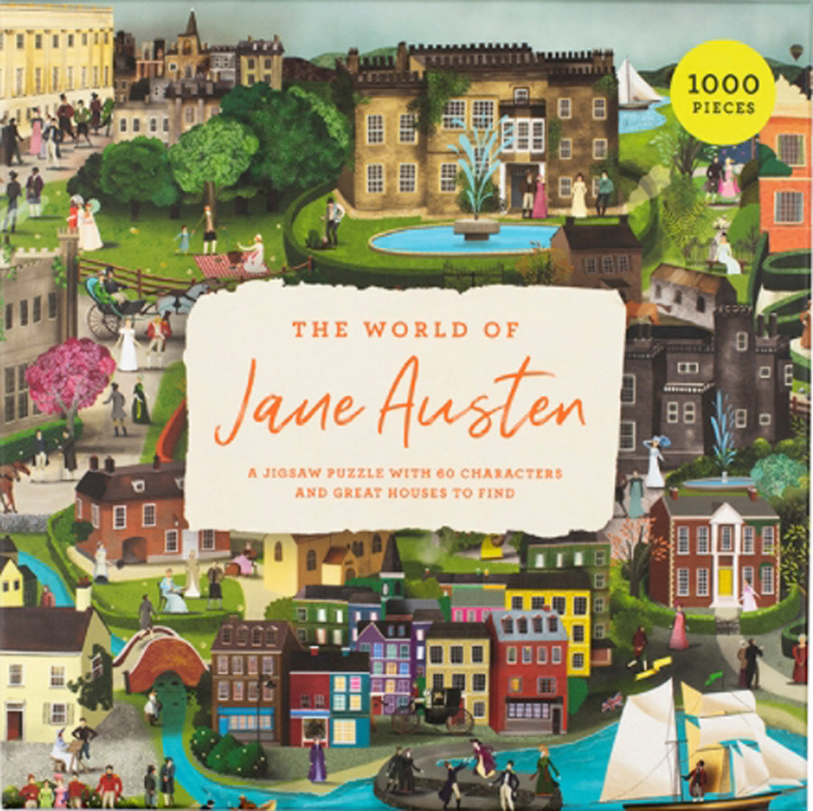 The World of Jane Austen 1000 Piece Puzzle