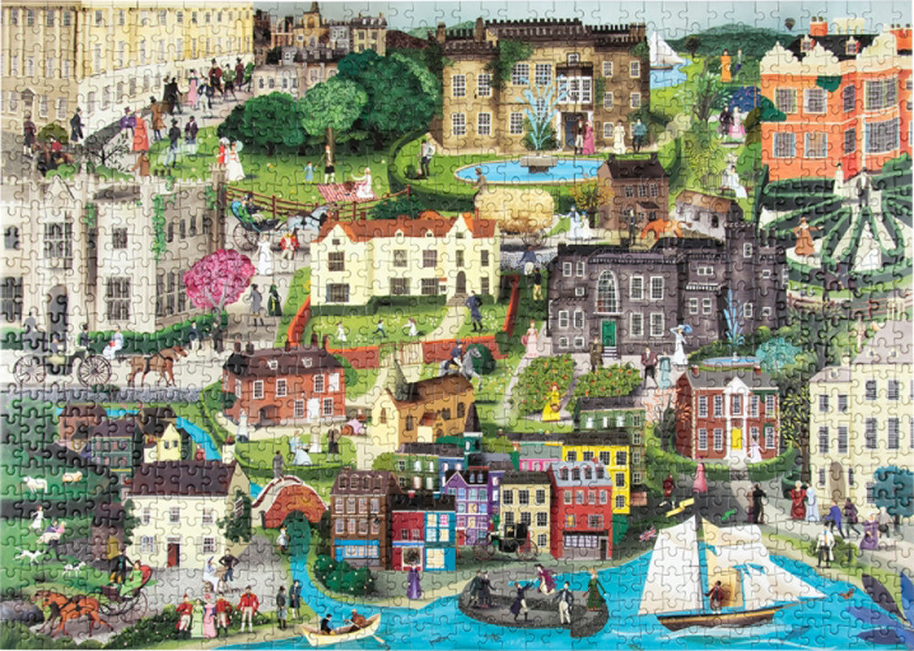 The World of Jane Austen 1000 Piece Puzzle