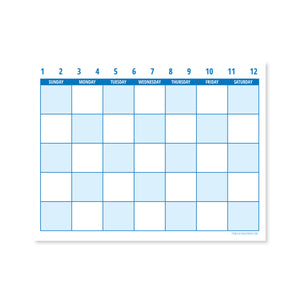 Calendar Notepad - Undated