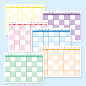 Calendar Notepad - Undated