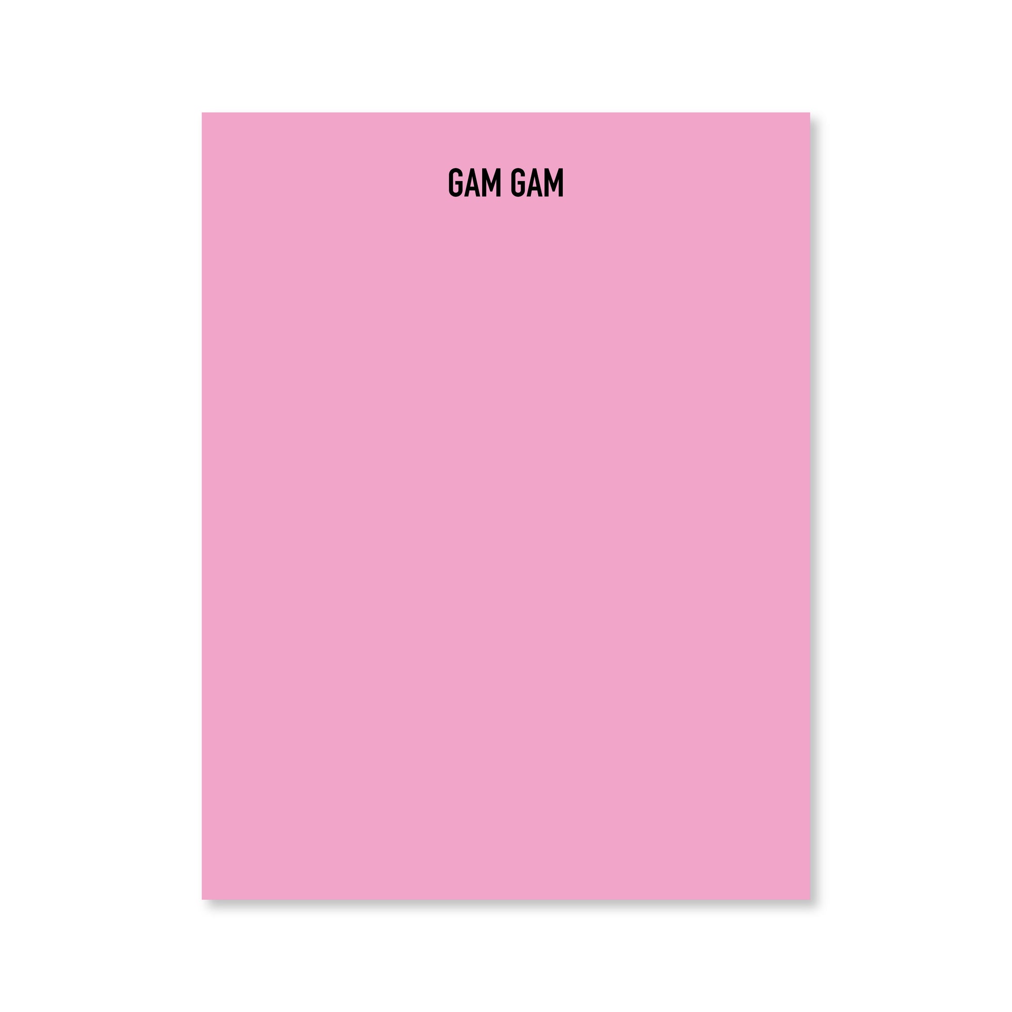 Personalized Notepad - CUSTOM PRODUCT