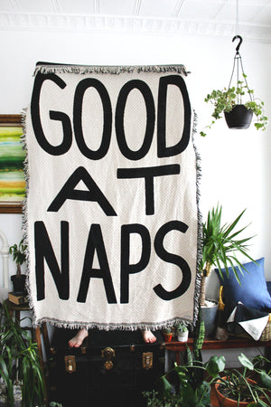 Good at Naps Blanket