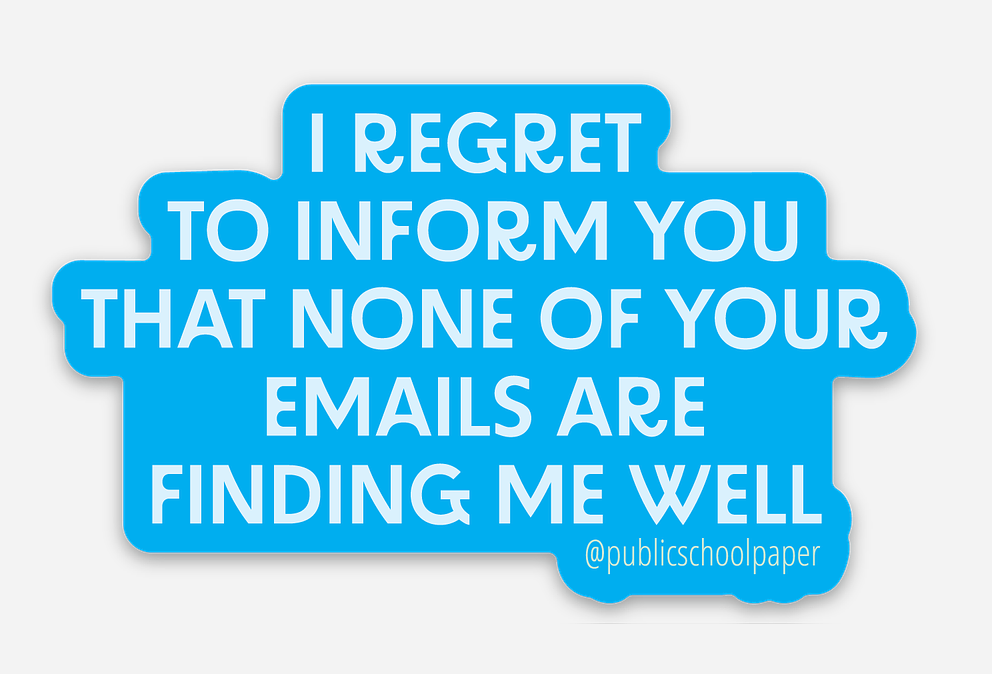 Finding Me Well Sticker