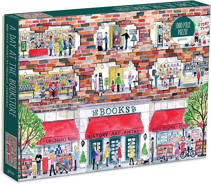 A Day at the Bookstore - 1000 Piece Puzzle