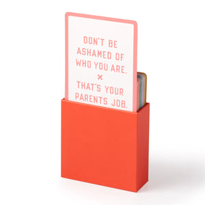 Emergency Affirmations for Exceptionally Stupid Days - Card Deck