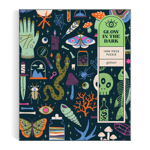 Occult and Curious 1000 Piece Glow in the Dark Puzzle