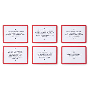 Oddly Specific Apologies - Cards