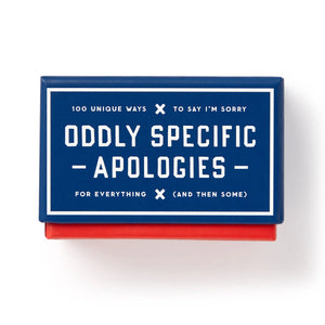 Oddly Specific Apologies - Cards