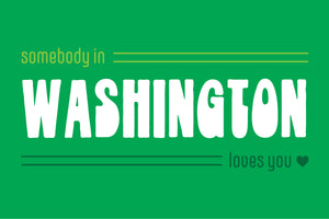 Washington Loves You Post Card Set