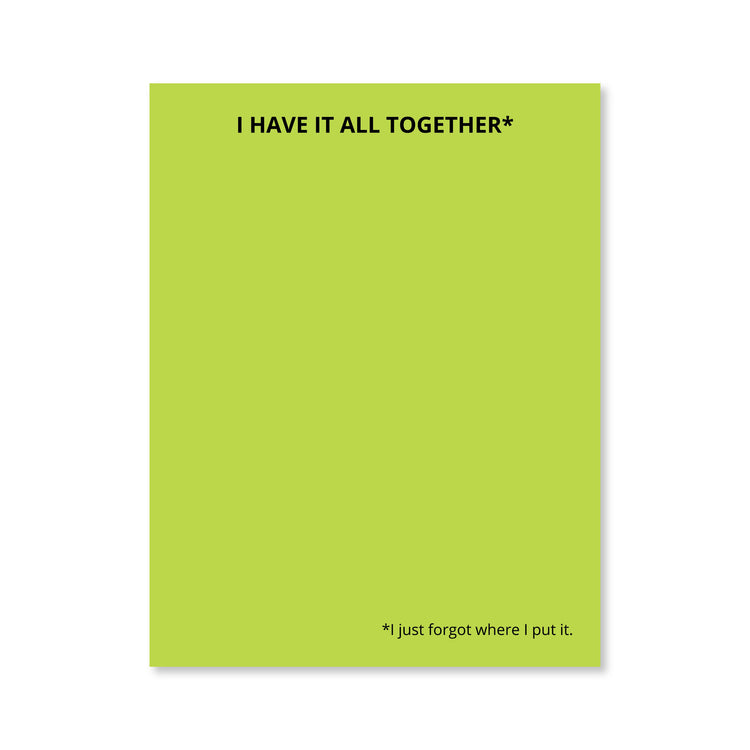 All Together Notepad