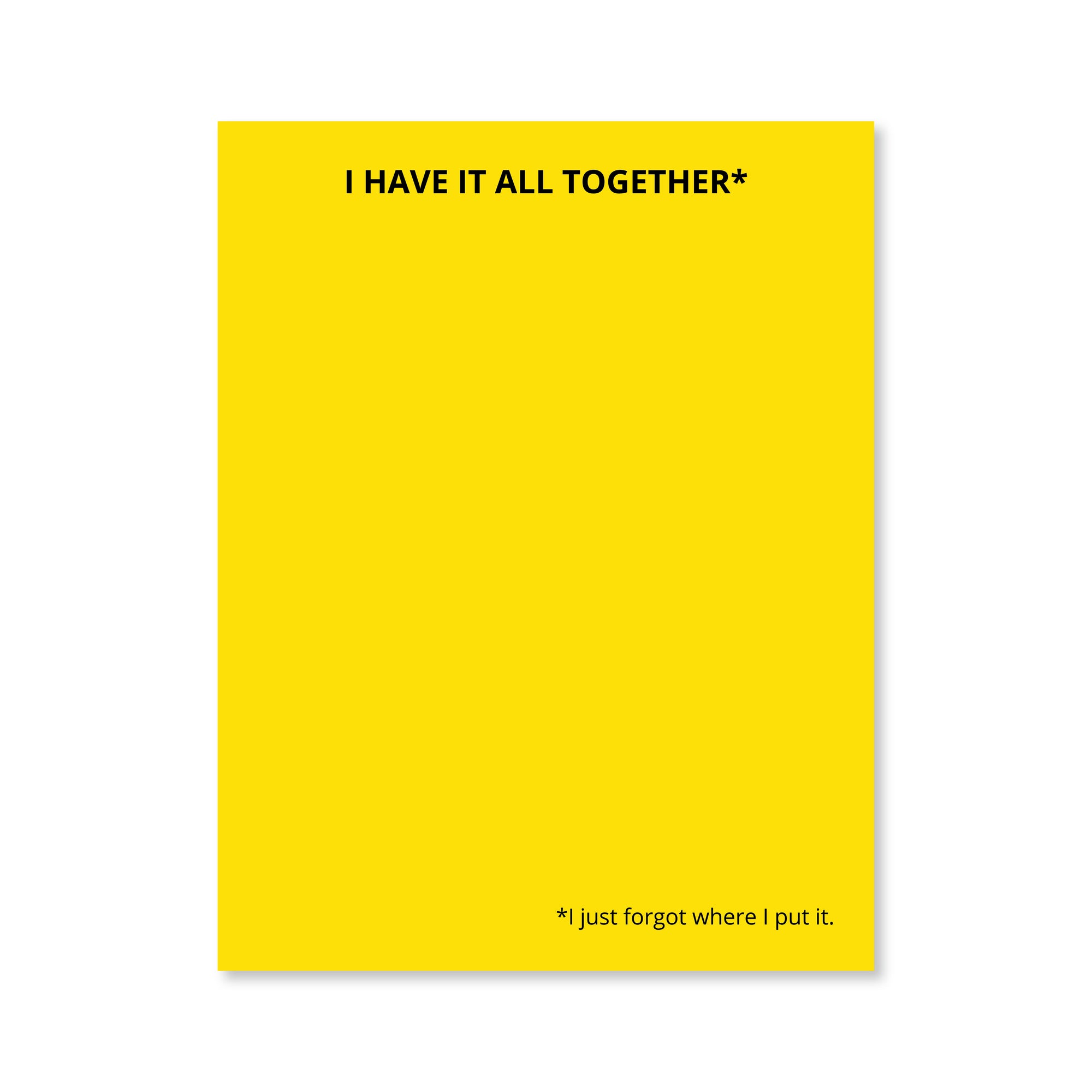 All Together Notepad