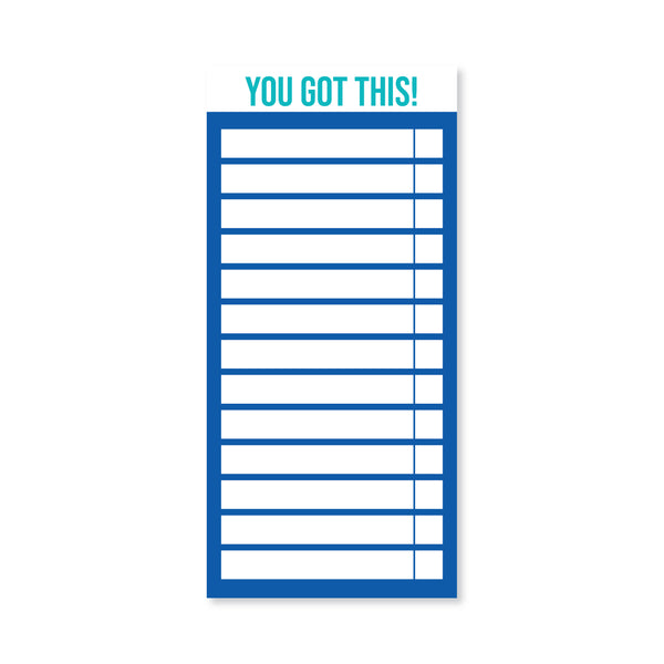 You got this List Pad