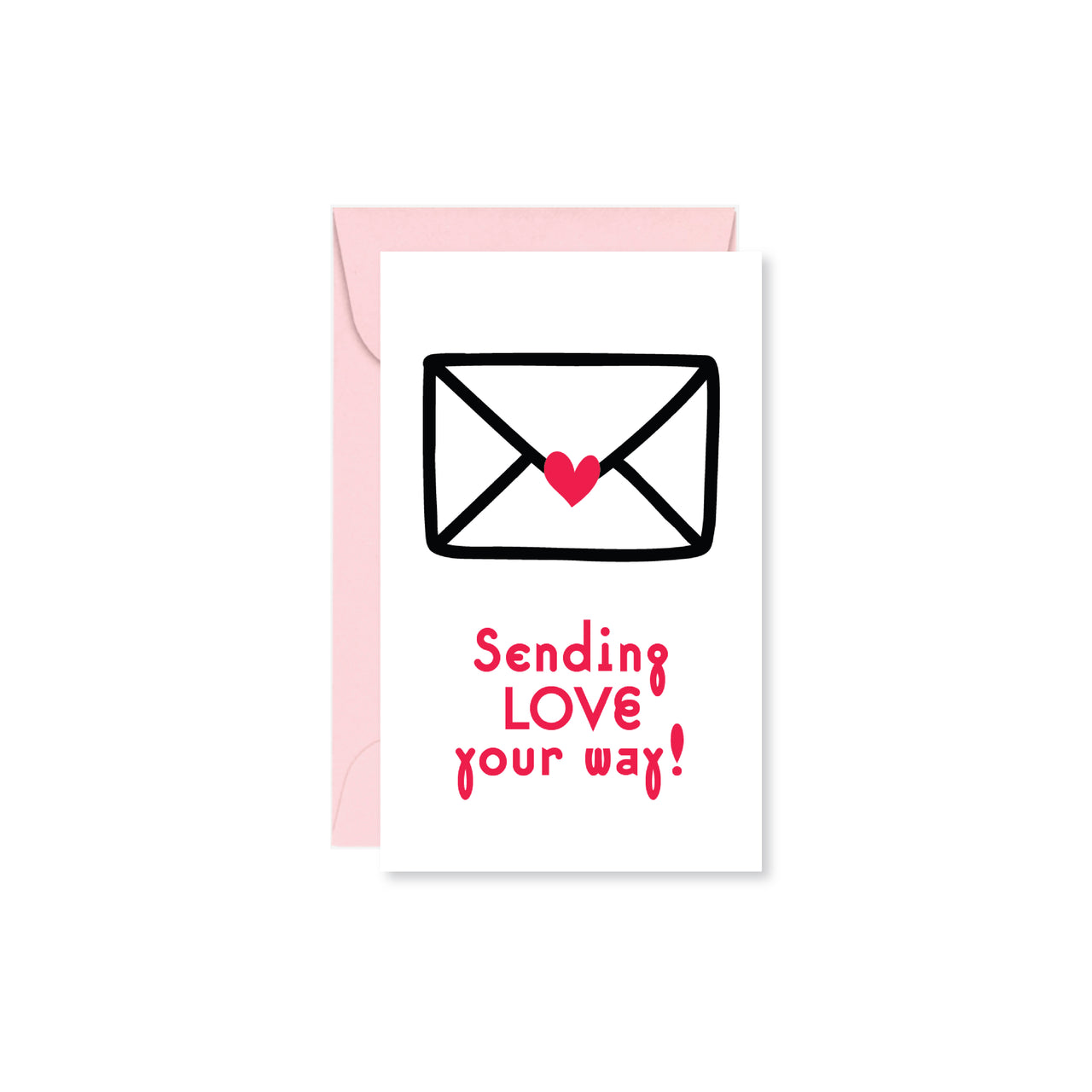 Sending Love Mini Card