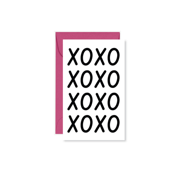 Xoxo Mini Card