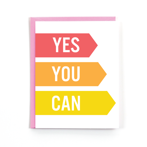 Yes You Can Card