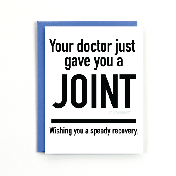 Joint Replacement Card