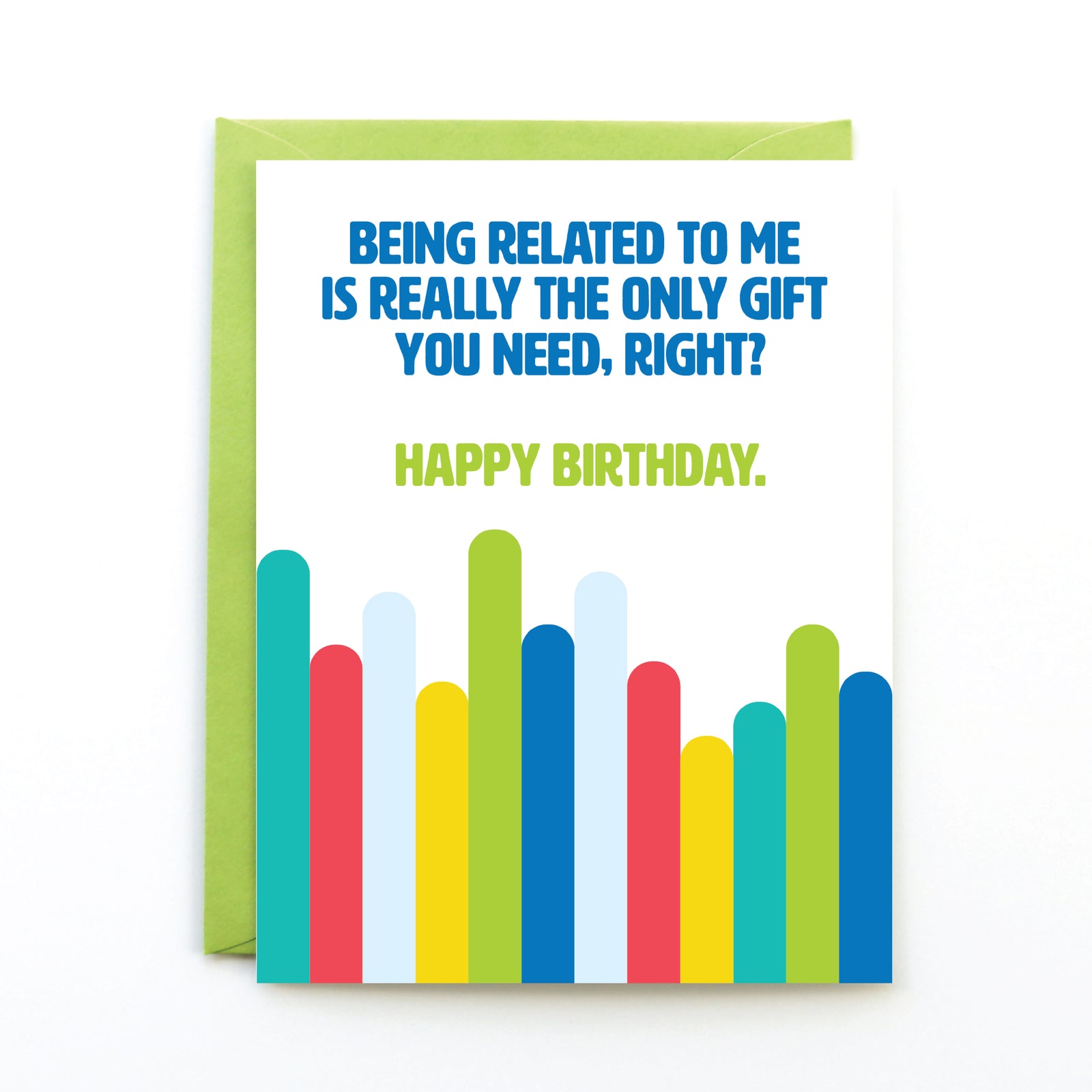 Related To Me Birthday Card