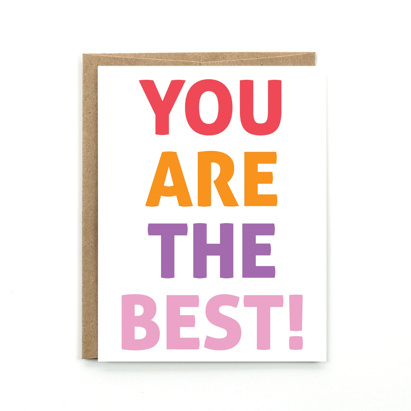 You Are The Best Card