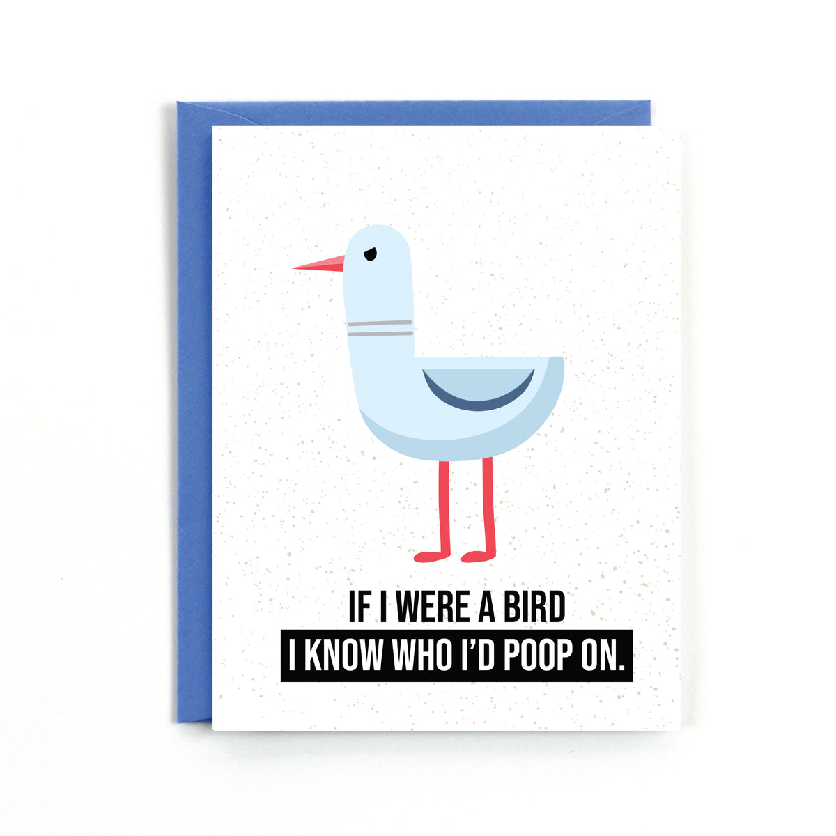 Bird Poop Sticker Bird Poop Card - Public School Paper Co.