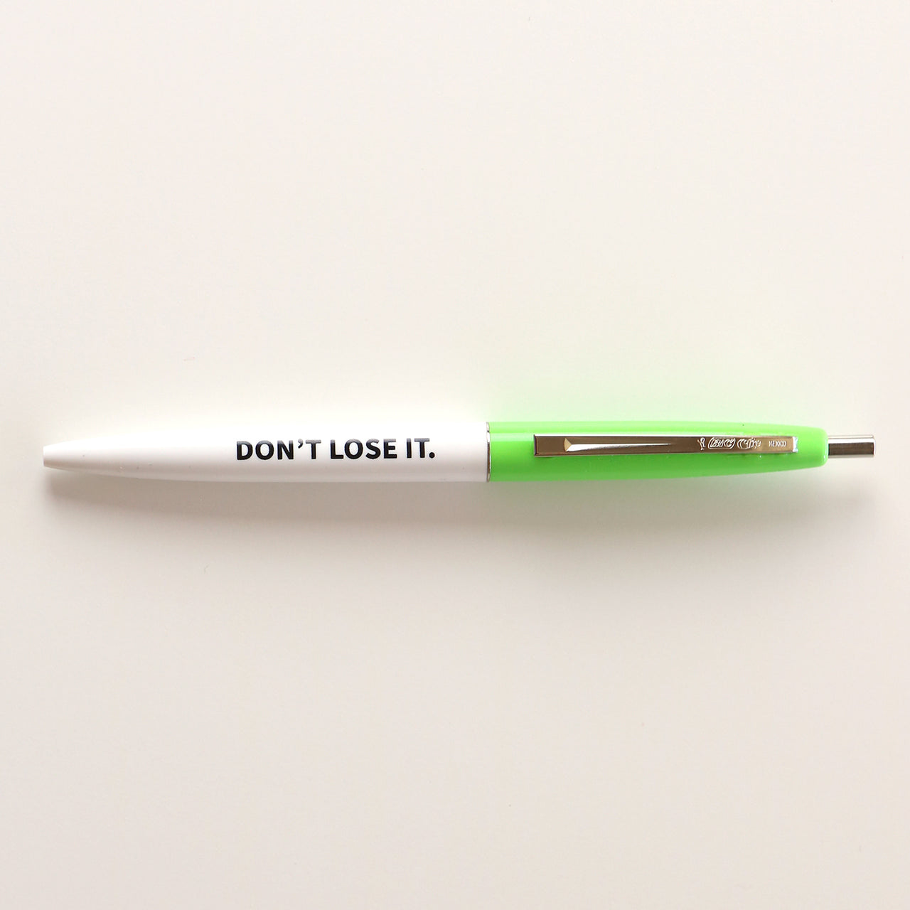 Lime Green Top - Don't Lose It Pen