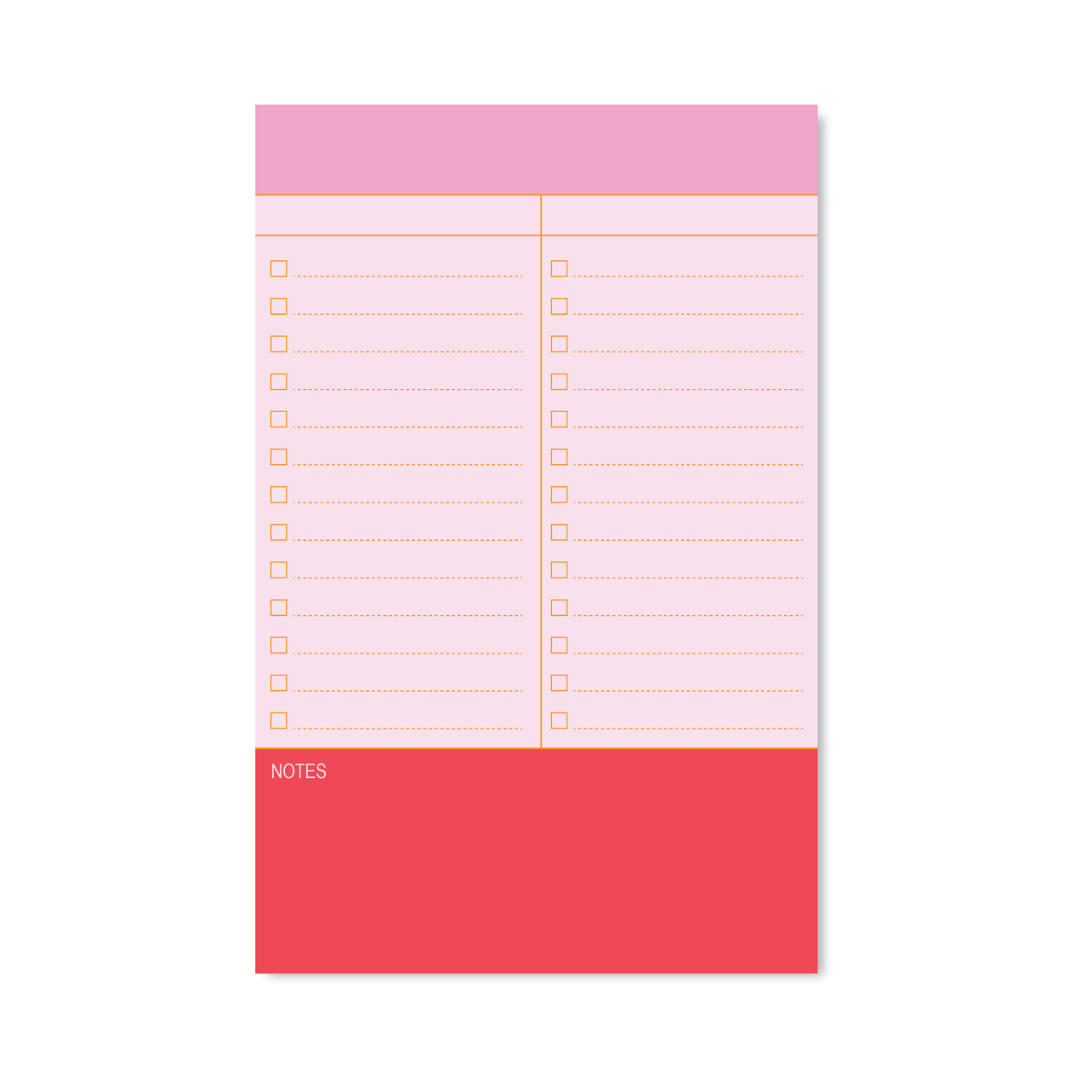 Pink Micromanager Checklist