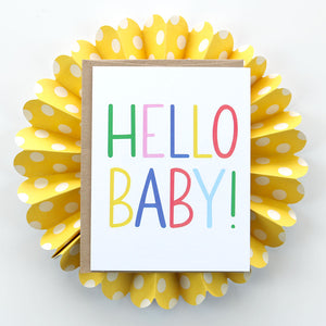 Hello Baby Card