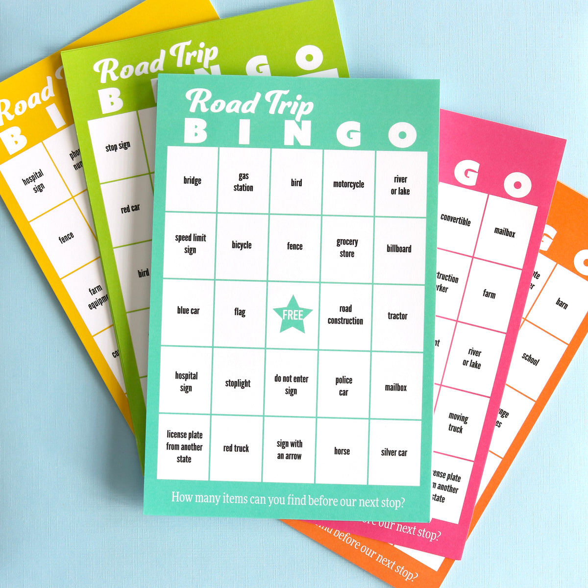 Road Trip Board Game for Long Drives