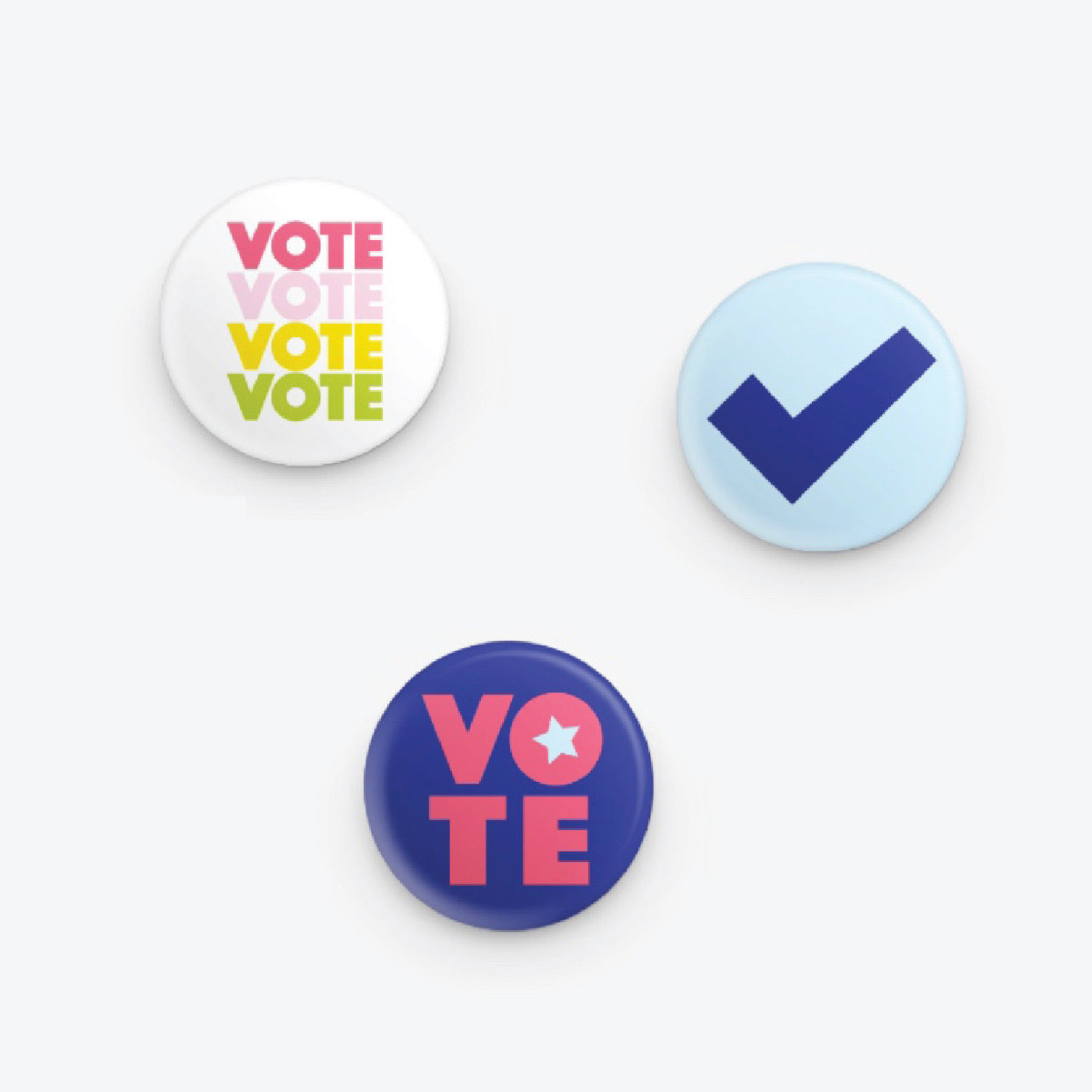 Voting Button Set